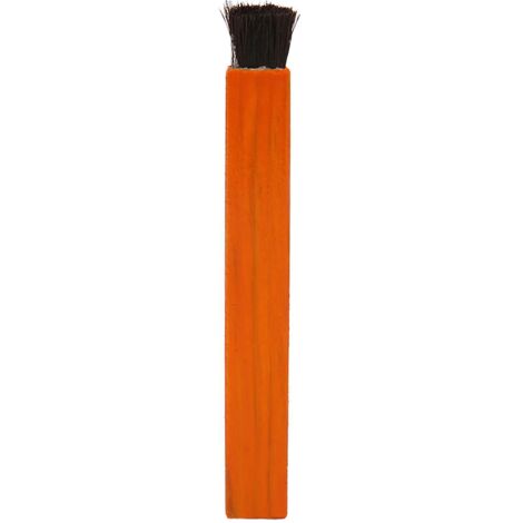 Brosse de nettoyage pour appareils électroniques, manche en bois, brosse de réparation en nylon pour éliminer la saleté (1/5)