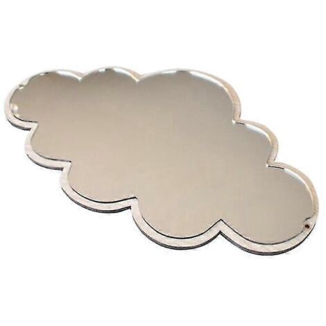 Miroir en forme de nuage, ornement en acrylique, décoration intérieure mignonne faite à la main, Inévitablement Dormito (1/5)