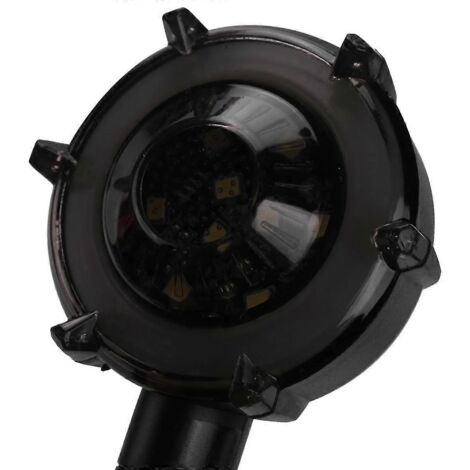 Lot de 2 clignotants LED bicolores circulaires pour moto, avec fonction jour. (1/5)