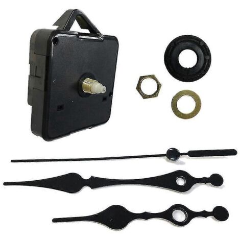 Mécanisme de mouvement d'horloge murale à quartz silencieux (kit de réparation et de remplacement sans tic-tac), horloge Qua (1/5)