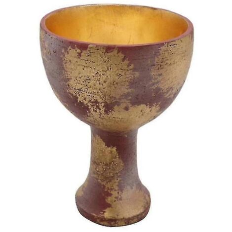 Réplique en résine à l'échelle 1:1 de la coupe du Saint Graal d'Indiana, accessoire de cosplay pour Halloween et films. (1/5)