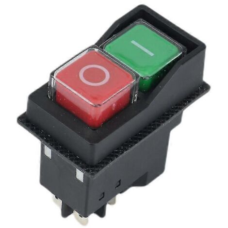 Interrupteur magnétique marche/arrêt étanche 250 V 16 A KLD28 à 5 broches pour établi (1/5)