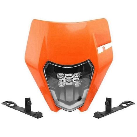 Phare avant avec éclairage LED à 5 lampes, feux de jour pour moto tout-terrain EXC EXCF S (1/5)