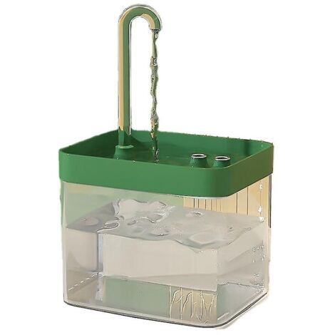 Fontaine à eau automatique avec filtre USB, abreuvoir électrique silencieux pour chats, système de filtration par recirculation. (1/5)
