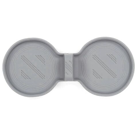 Accessoires pour porte-gobelets de console centrale (gris) pour Model S, Model X (2022-2023) et Model 3 (2024). (1/5)