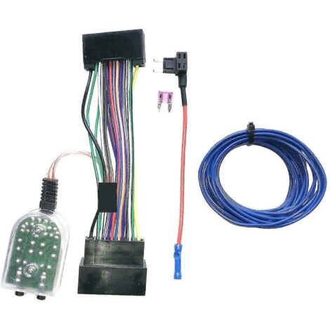 Adaptateur pour autoradio d'origine Ford 2011-2018 : ajout d'un caisson de basses et d'un amplificateur (faisceau prêt à l'emploi). (1/4)