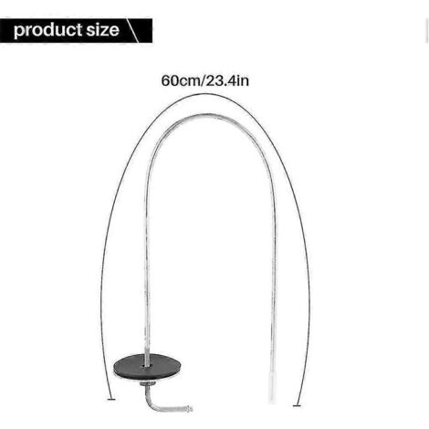 Tuyau de support métallique pour réservoir de carburant de voiture, compatible avec chauffage Webasto Eberspacher, longueur 60 cm, diamètre extérieur 5 mm. (1/5)