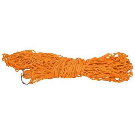 Lit suspendu double confortable en maille de nylon pour le camping en plein air (orange) (1/5)