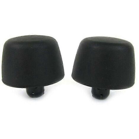 Butées de capot en caoutchouc pour Jeep Wrangler 2007-2017 (réf. 55395650AC). (1/5)