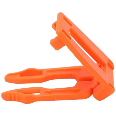 10 clips de boucle de sangle Molle multifonctions amovibles pour sac à dos (orange) (1/5)