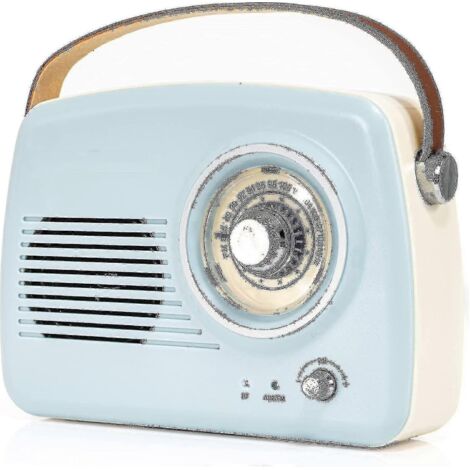 Radio vintage autonome avec Bluetooth (1/4)