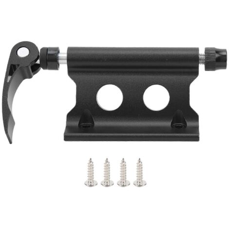 Support de fourche de vélo à fixation rapide, bloc de fixation pour fourche avant, porte-bagages, noir (1/5)