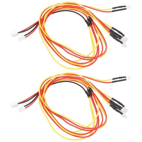 Kit d'éclairage RC pour voiture télécommandée AE86 : 2 câbles de clignotants en caoutchouc et cuivre (1/5)