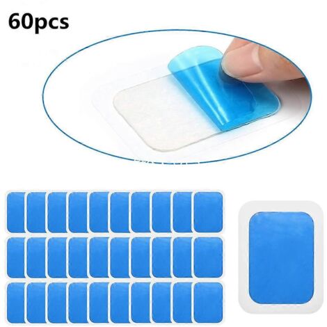 30 électrodes de gel hydrogel de rechange pour électrostimulateur abdominal (EMS) (1/5)