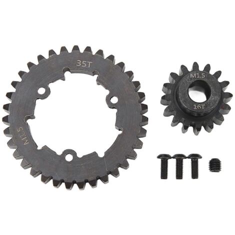 Pignon moteur droit 35T en acier pour voiture RC TRAXXAS X Maxx 6S 8S 1/5 (16T) (1/5)
