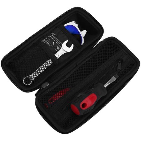 Sacoche de rangement étanche pour outils de réparation de VTT 2024, boîte d'entretien noire (1/5)