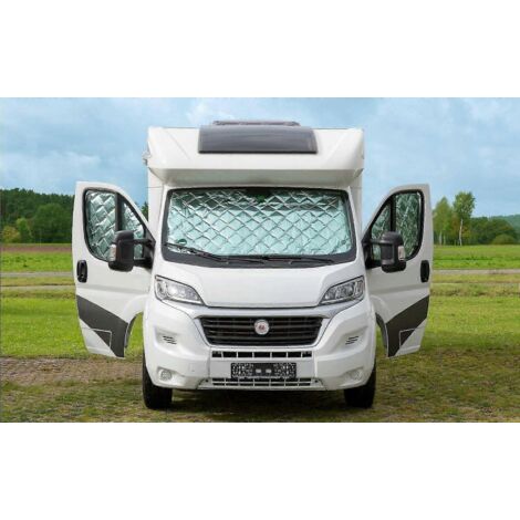 Pare-soleil thermique intérieur pour pare-brise de voiture, kit de pare-soleil pour vitre relevable, compatible Fiat Ducato 2006-2022