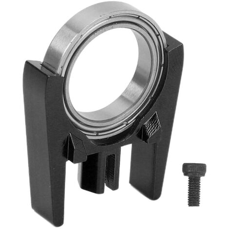 Kit de support d'arbre de transmission central en alliage d'aluminium haute vitesse universel pour voitures RC 1/8 et 1/10 SENTON et Big Rock Black (1/5)