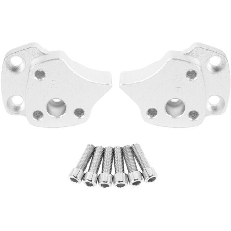 Rehausseurs de guidon de 25 mm pour FJR1300 (2001-2005) - Argent - Accessoires moto