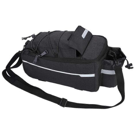 Sacoche de rangement arrière pour vélo Soul Outdoor Bike 2024B (noir) (1/5)