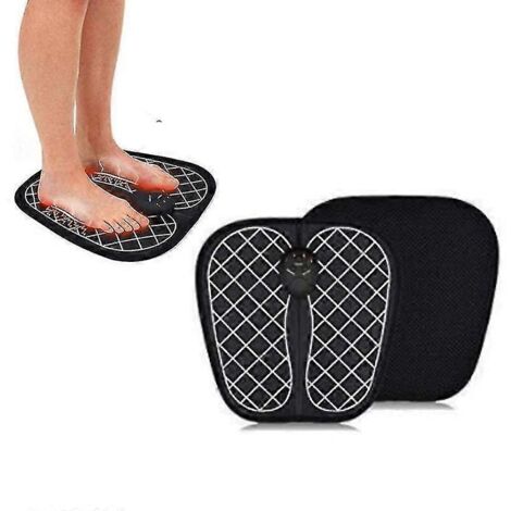 Tapis de massage de physiothérapie Foot Stim Pro 2024 - Tapis de massage électrique pliable et portable pour la stimulation des points d'acupuncture des pieds (1/5)