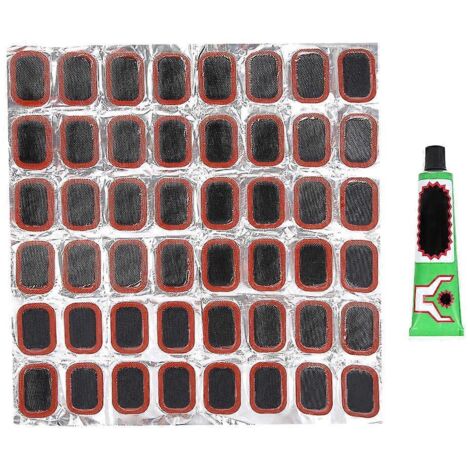 Kit de réparation professionnel pour pneus de vélo (202448 pièces) : outils, colle et patchs. (1/5)
