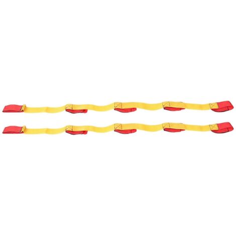 20242PCS Ruban adhésif de fixation pour 3/5/8 personnes, accessoires d'entraînement pour jeux d'équipe en extérieur (5 personnes) (1/5)