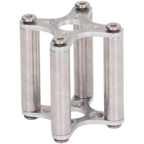 Support de moteur sans balais en alliage d'aluminium, type X, fixe, de remplacement, couleur argent, pour moteur 4035 (1/5)
