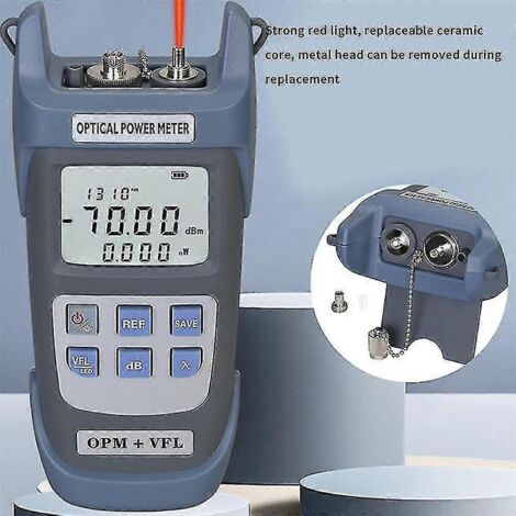 2024 Comptyco Aua-g710b Wattmètre optique (opm -70 ±10 dBm) 10 km Vfl 10 mW (1/5)
