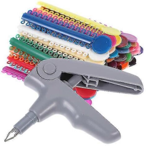 Kit de ligatures dentaires 2024 - Traitement orthodontique consommable - Ligatures dentaires en plastique - m.570 (1/4)
