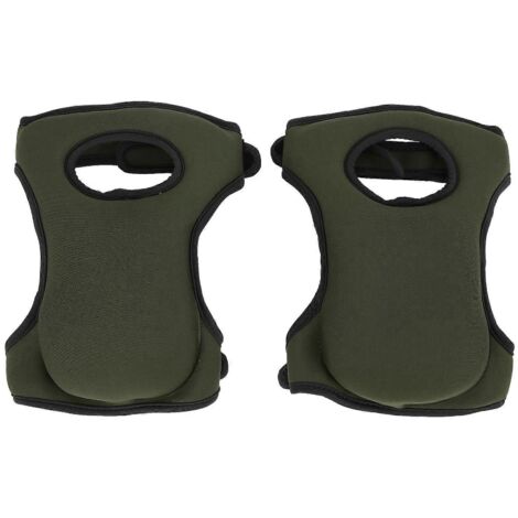 Genouillères de jardin ultra douces, antidérapantes, coussinets de protection souples, vertes (1/5)