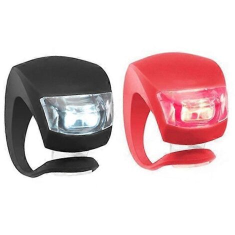 Lot de 2 feux antibrouillard étanches à LED en silicone pour l'avant et l'arrière (1/5)