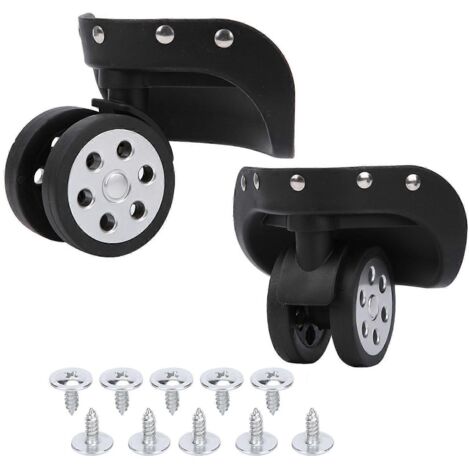 Roues universelles à grand trou pour bagages, roulettes de rechange pour valises d'extérieur (1/5)
