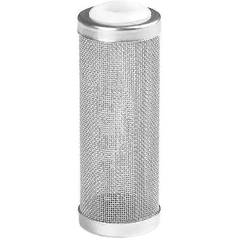 Grille de protection pour filtre 2024, gaine d'entrée de filtre en acier inoxydable pour aquarium, protection de filtre pour aquarium, 12 mm (1/5)