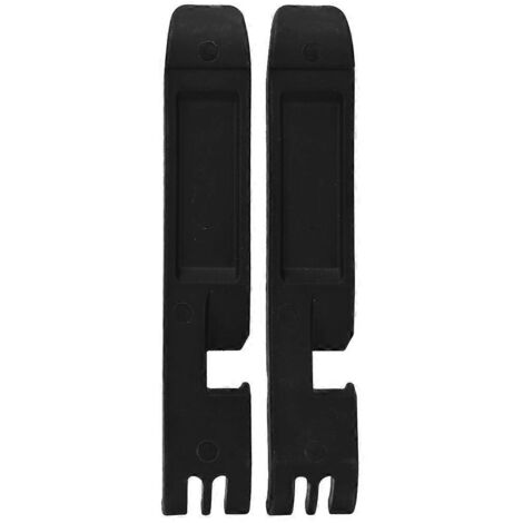 20241 Paire de démonte-pneus portables pour vélo, outil de réparation de pneus, accessoire de réparation de pneus pour vélo, noir (1/5)