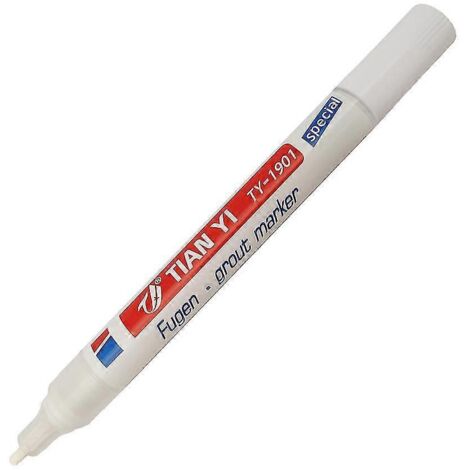 Stylo réparateur de joints pour carrelage, marqueur de réparation de carrelage, stylo de remplissage de joints (1/5)