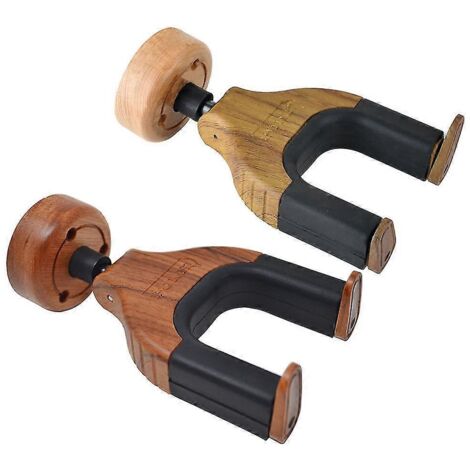 2024 Lot de 2 crochets muraux métalliques pour guitare, support mural pour guitare, fixation murale pour guitare. (1/5)