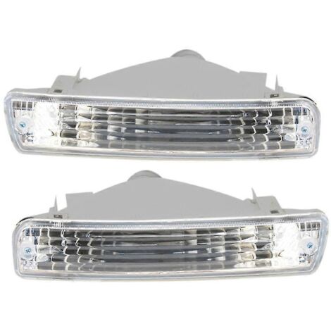 2024 Lot de 2 feux clignotants avant pour pare-chocs de voiture Land Cruiser série 80 1991-1998 LC80 FJ80 FZJ80 HDJ80 H (1/5)