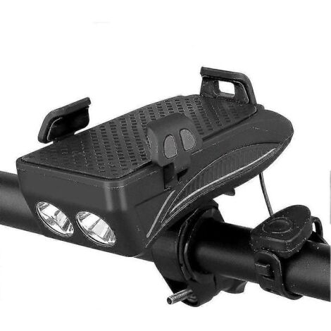 2024 Fahrradlicht handyhalterung, 4-in-1 Fahrrad handyhalterung, Led-fahrradscheinwer (1/3)