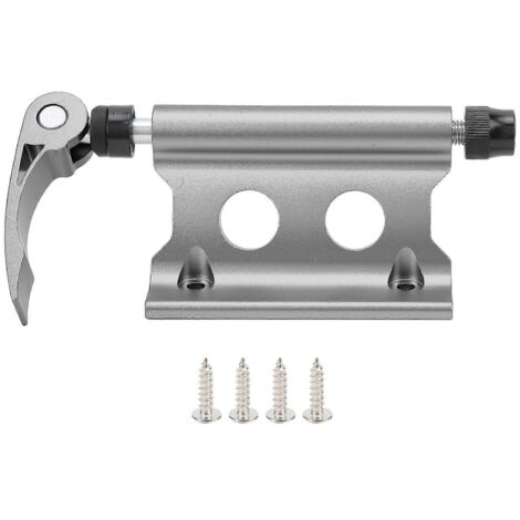 Support de fourche de vélo à dégagement rapide, bloc de fixation pour fourche avant, porte-bagages, couleur titane profond (1/5)