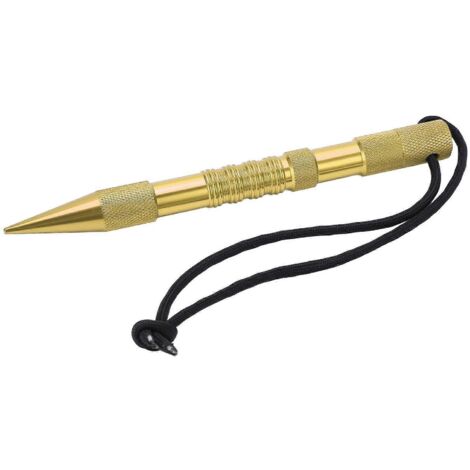 Aiguille FID Paracord en alliage d'aluminium, accessoires FID pour le travail du cuir ou de la paracorde, couleur or (1/5)