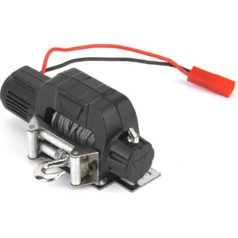 Treuil électrique 2024, treuil de précision CNC exquis, télécommande, tête rouge, treuil noir (1/4)