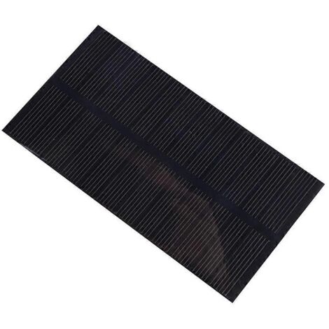 Panneau solaire de charge sécurisé DIY 20241W 6V en silicium monocristallin de haute qualité (1/5)
