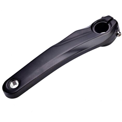 Manivelle gauche de vélo en alliage d'aluminium 2024 pour pédalier 590 610 SLX XT XTR (noir) (1/5)