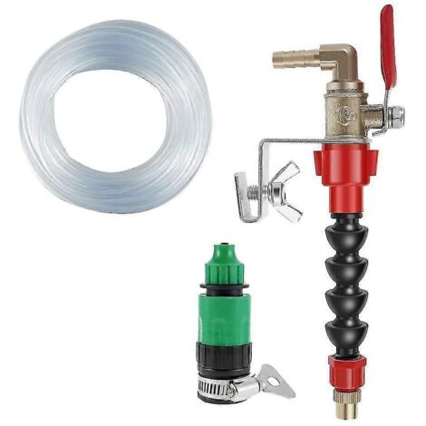 Kit de pulvérisation d'eau pour dépoussiérage 2024 pour machine de découpe, kit de meulage pour machine de découpe de briques et de carreaux avec cône (1/5)