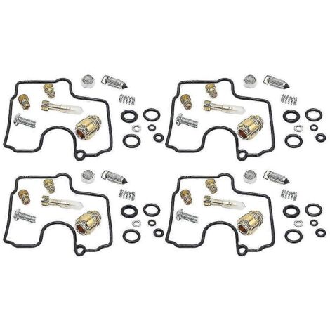 Kit de réparation de carburateur de moto 2024, kit de joint de piston et de flotteur de carburateur pour YZF R1 1998-2001 (1/5)