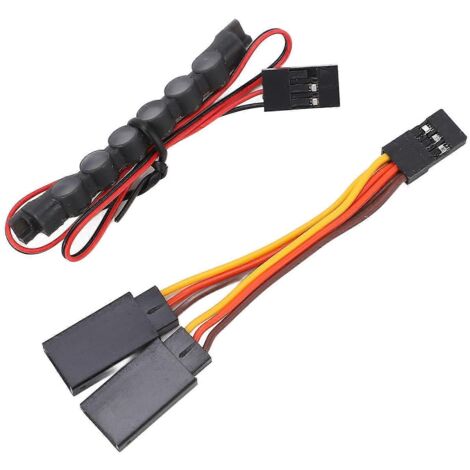 Phare avant à 6 LED pour voiture télécommandée Traxxas 1/18 TRX4M, lumière blanche (1/5)