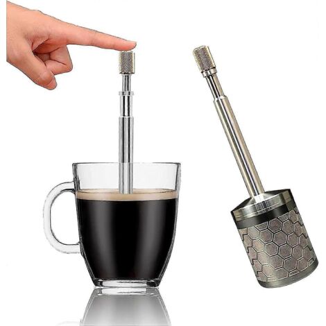 Cafetière et théière Finalpress 2024 - Appuyez sur le piston pour infuser partout - Acier inoxydable 304 (livraison gratuite) (1/5)