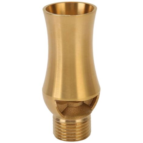 Buse d'arrosage pour bassin et fontaine, tour de glace en cuivre, cascade en cèdre, tête de pulvérisation pour bassin de jardin, filetage mâle G1/2 po, 7,1 cm (1/5)