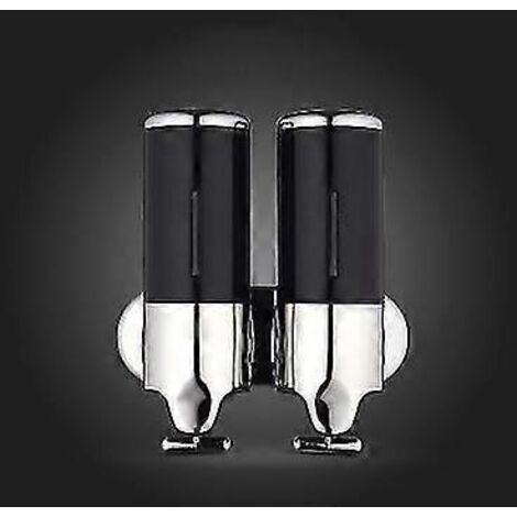 Distributeur de savon manuel à double tête M-8009 (2024) (1/5)